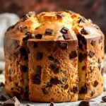 Italian Panettone With Chocolate
