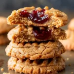 Peanut Butter and Jelly Cookies