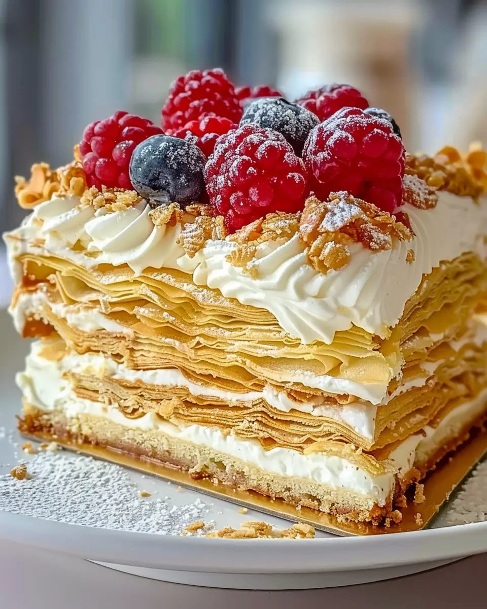 Irresistibly Creamy Easy Napoleon Cake Recipe for Home Bakers