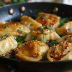 One Pan Dumpling Dinner