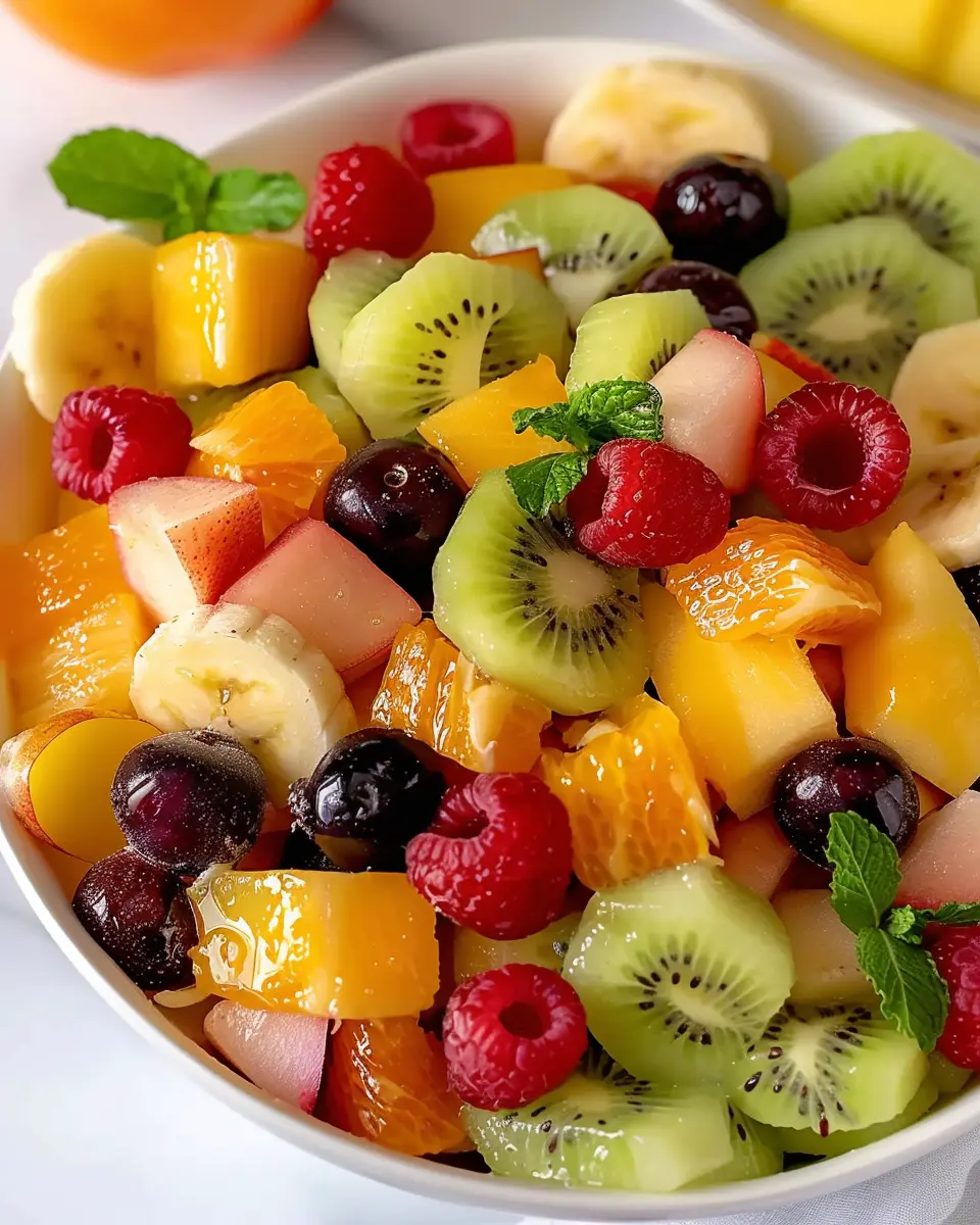 Healthy Brunch Fruit Salad