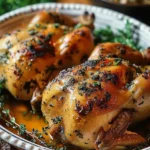 Stuffed Cornish Game Hens