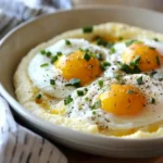Creamy Polenta with Poached Eggs