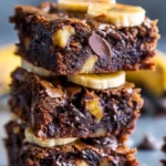 Fudgy Banana Bread Brownies – The Perfect Mix of Cake & Brownies!