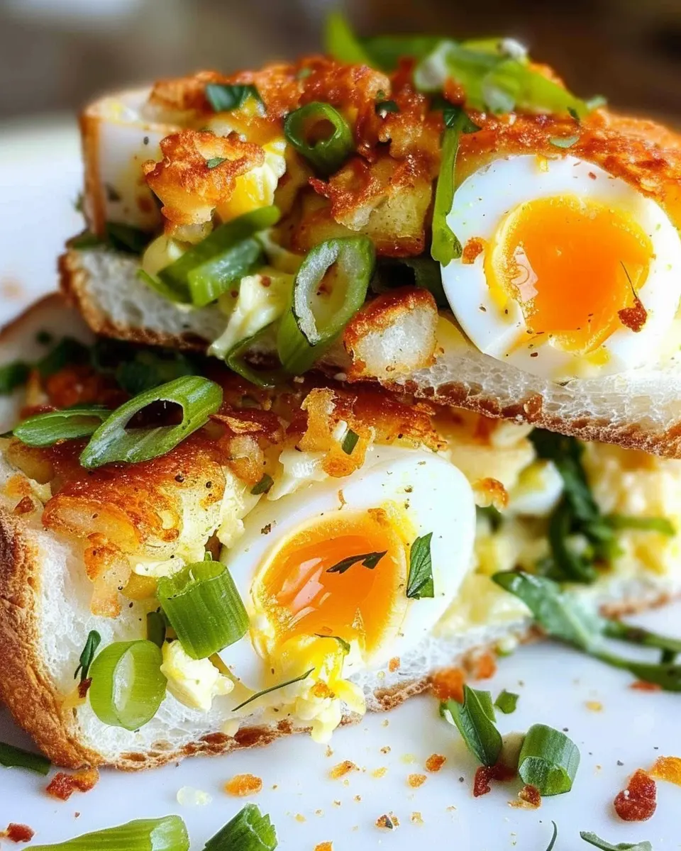 Crispy Egg Salad with Turkey Bacon: A Fresh, Easy Delight