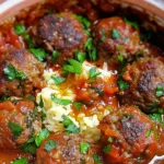 Moroccan Meatballs (Meatball Tagine)