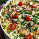 Dump-and-Bake Chicken Tzatziki Casserole