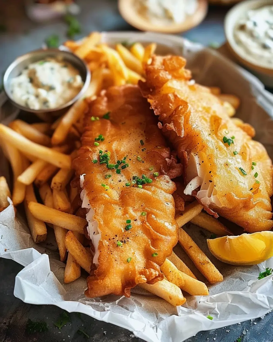Fish and Chips: Easy Recipe for a Crispy, Homemade Delight