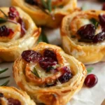 Cranberry Brie Bites