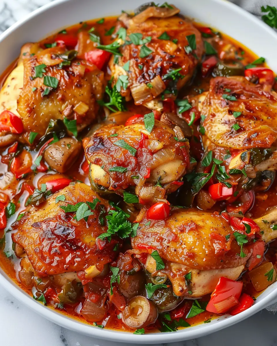 Best Chicken Scarpariello Recipe: Easy &amp; Flavorsome in 45 Mins