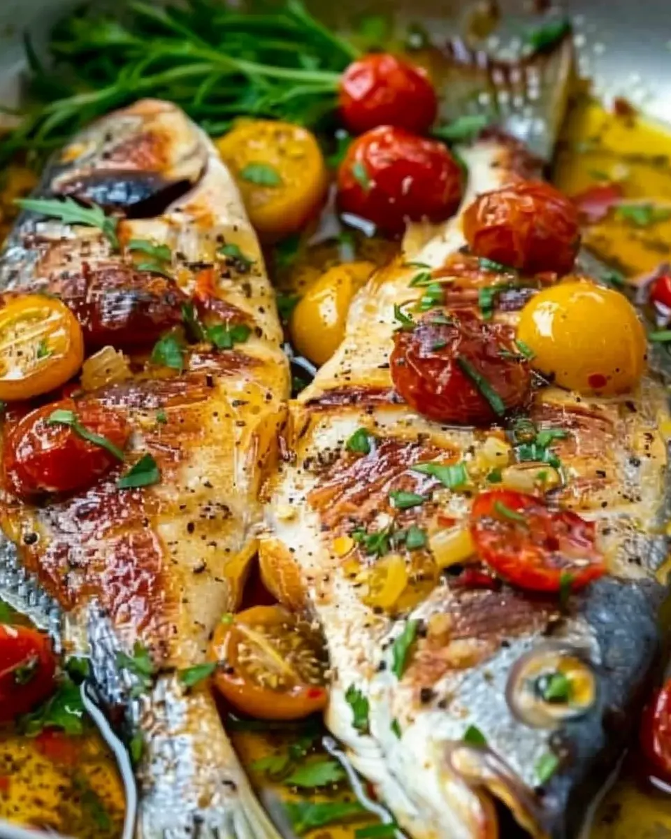 Mediterranean Baked Fish: Easy, Flavorful Dinner Delight