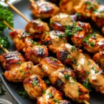 Bang Bang Chicken Skewers Recipe