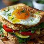 Mediterranean Breakfast Sandwich