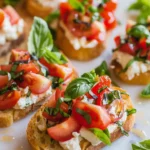 Goat Cheese Bruschetta