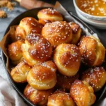 10 Minute Fluffy Air Fryer Pretzel Bites