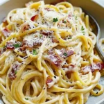 Creamy Bacon Carbonara Pasta: A Restaurant-Quality Treat at Home