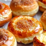 Baked Crème Brûlée Donuts