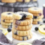 Lemon blueberry cookies