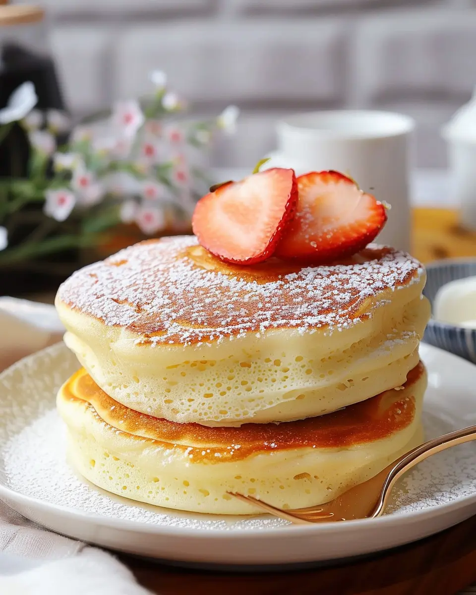 Fluffy Japanese Soufflé Pancakes: Light & Indulgent Delight