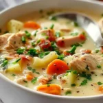 Warming Chicken Potato Soup