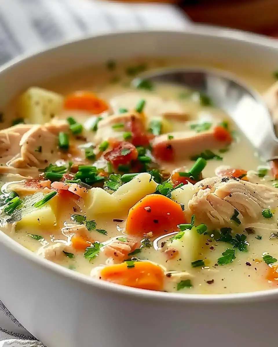 Warming Chicken Potato Soup Perfect for Cozy Nights In