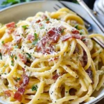 Creamy Bacon Carbonara Pasta: A Restaurant-Quality Treat at Home