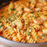 Rose Shrimp Pasta - Italian Pink Sauce