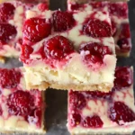 Healthy Raspberry Cheesecake Bars