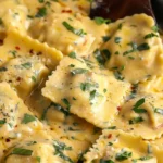 Creamy Tuscan Ravioli