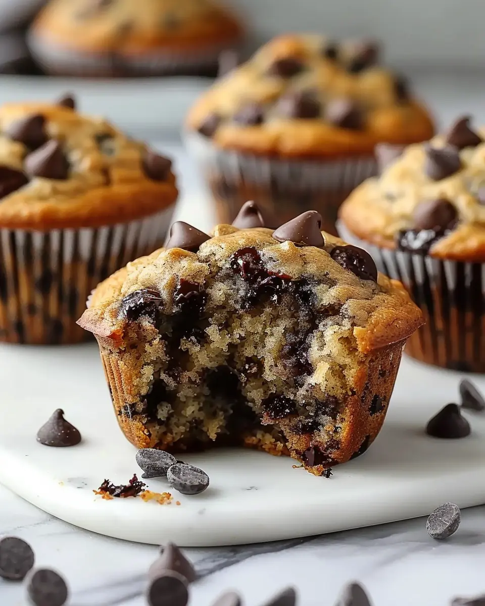 Amazing Chocolate Chip Banana Muffins for Pure Indulgence Recip