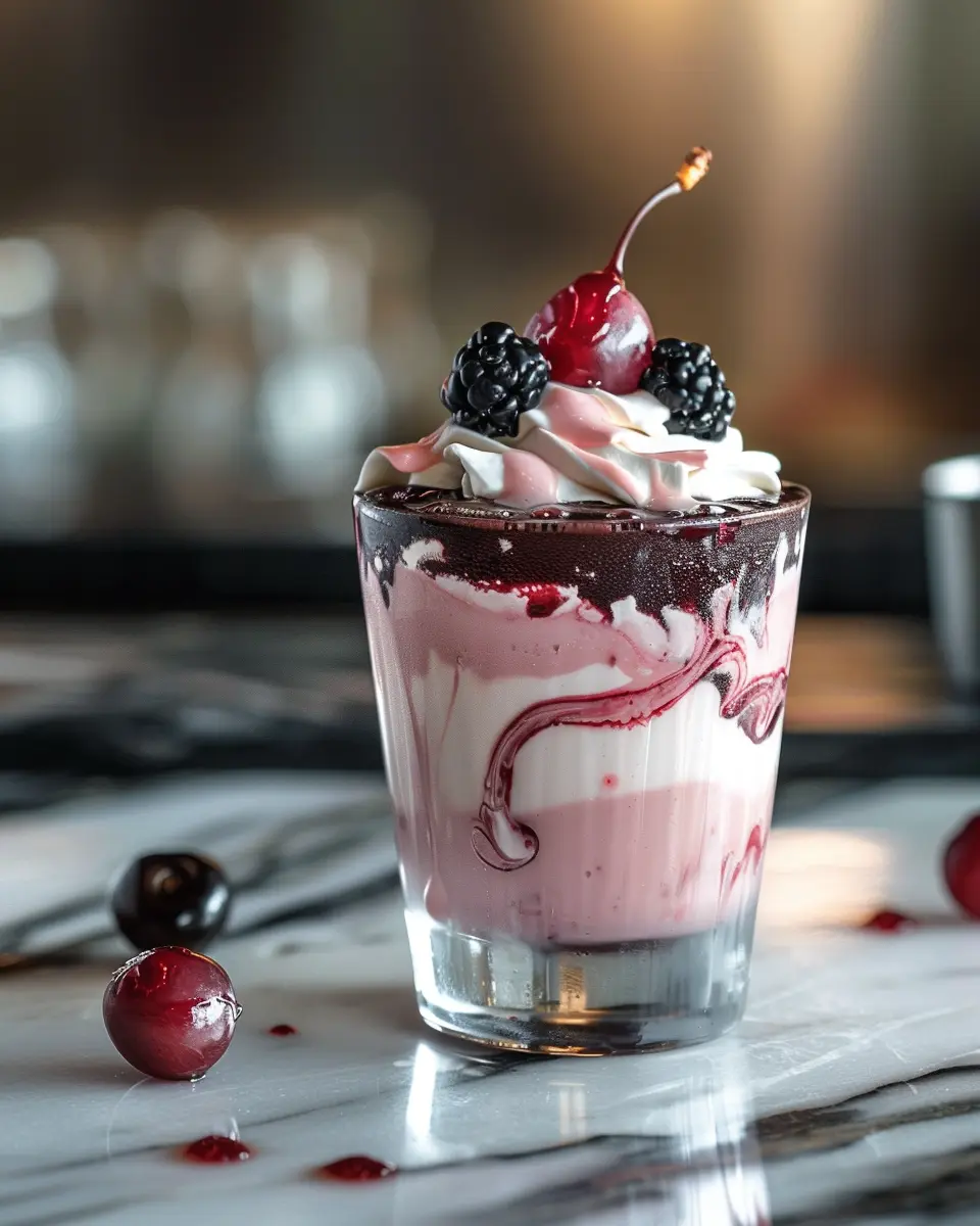 Cherry Rose Mudslide: Indulgent Dessert for Home Chefs