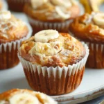 Banana Cream Cheese Muffins