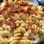 Chicken Bacon Ranch Pasta