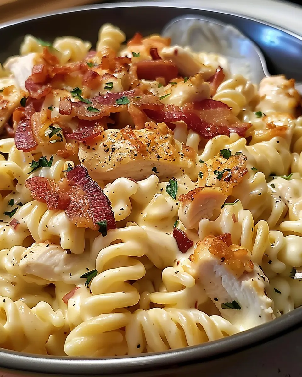 Chicken Bacon Ranch Pasta: A Comforting and Easy Family Dish