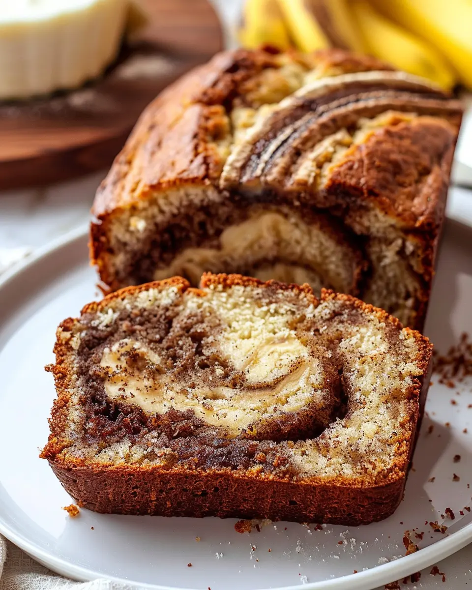 Cinnamon Swirl Banana Bread