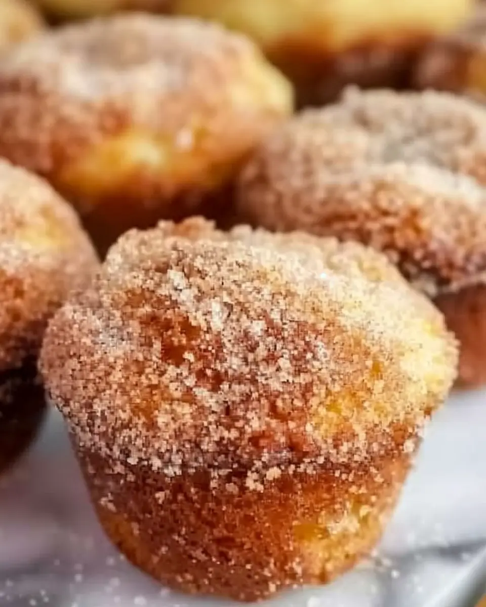 Grandma’s Fluffy Cinnamon Sugar Donut Muffins: The Best Comfort Treat