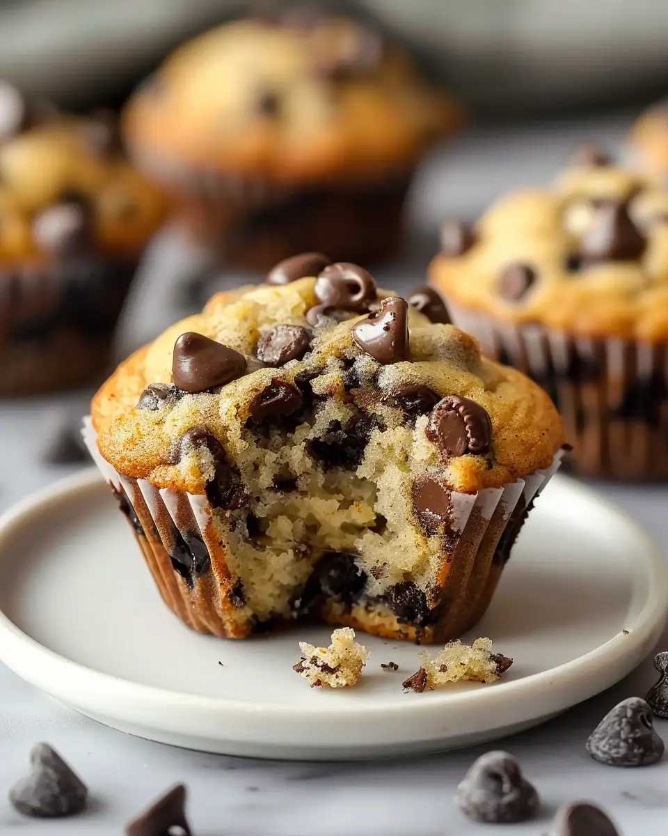 Amazing Chocolate Chip Banana Muffins Recipe for Pure Indulgence