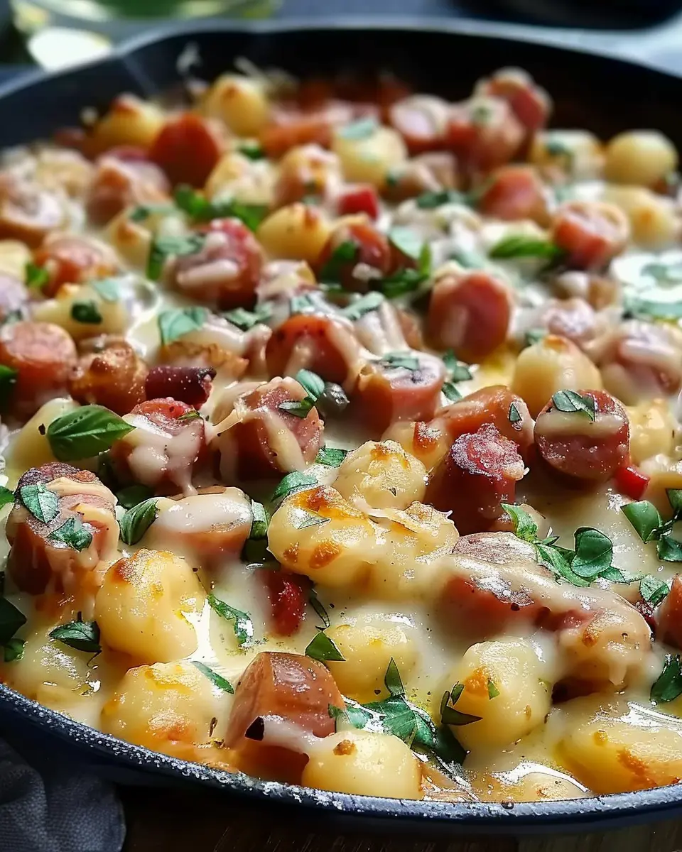 Creamy Kielbasa Gnocchi Skillet: Easy 30-Minute Delight