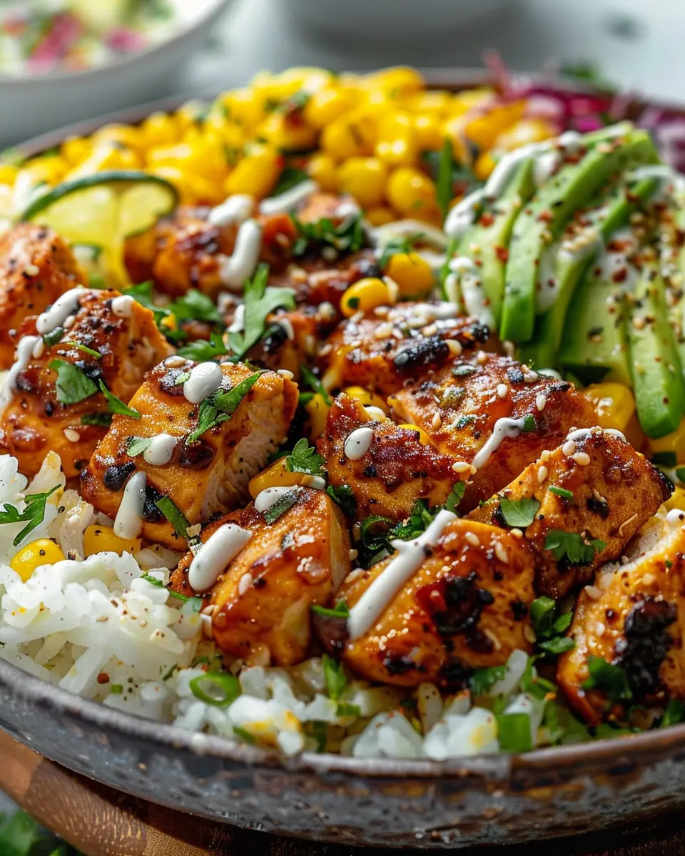 Tasty Street Corn Chicken Bowl