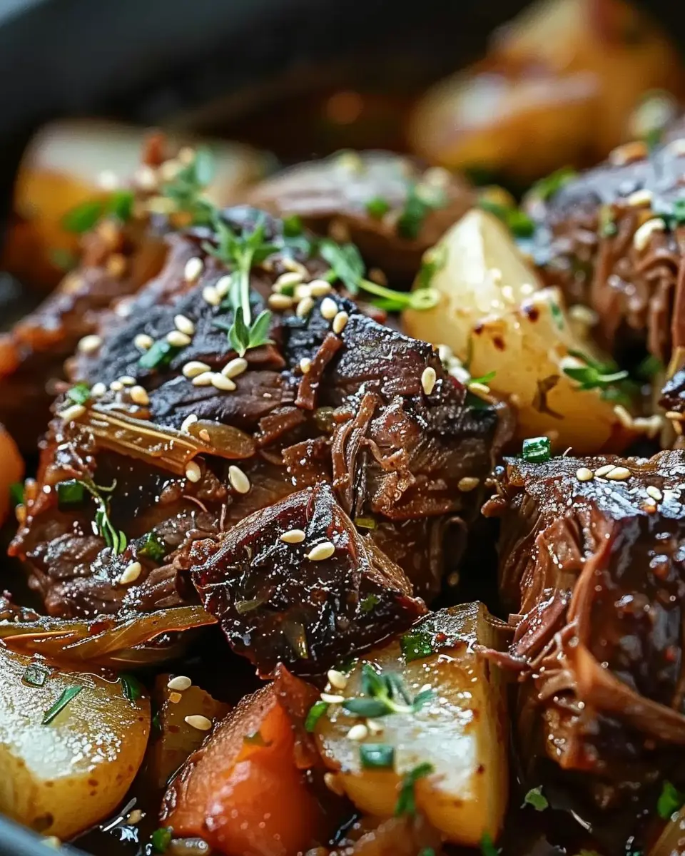 Korean Style Pot Roast: Indulgent Comfort Food Made Easy