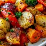 Deliciously Easy Slow Cooker Roasted Fall Vegetables