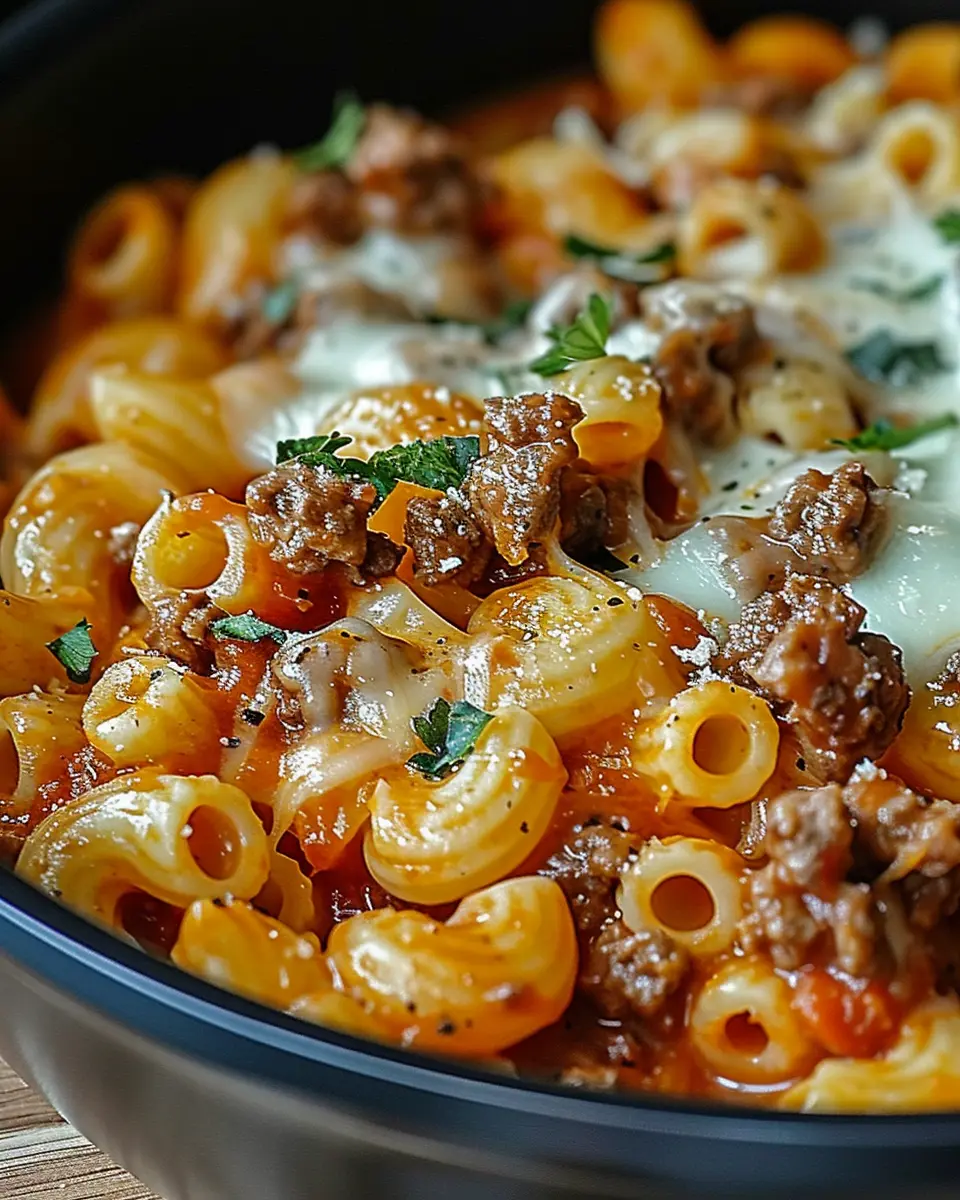 One Pot Beefaroni: Easy Comfort Food for Busy Weeknights