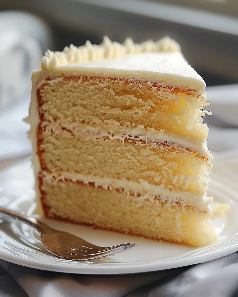 Simple Vanilla Cake