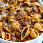 Creamy Beef and Shells