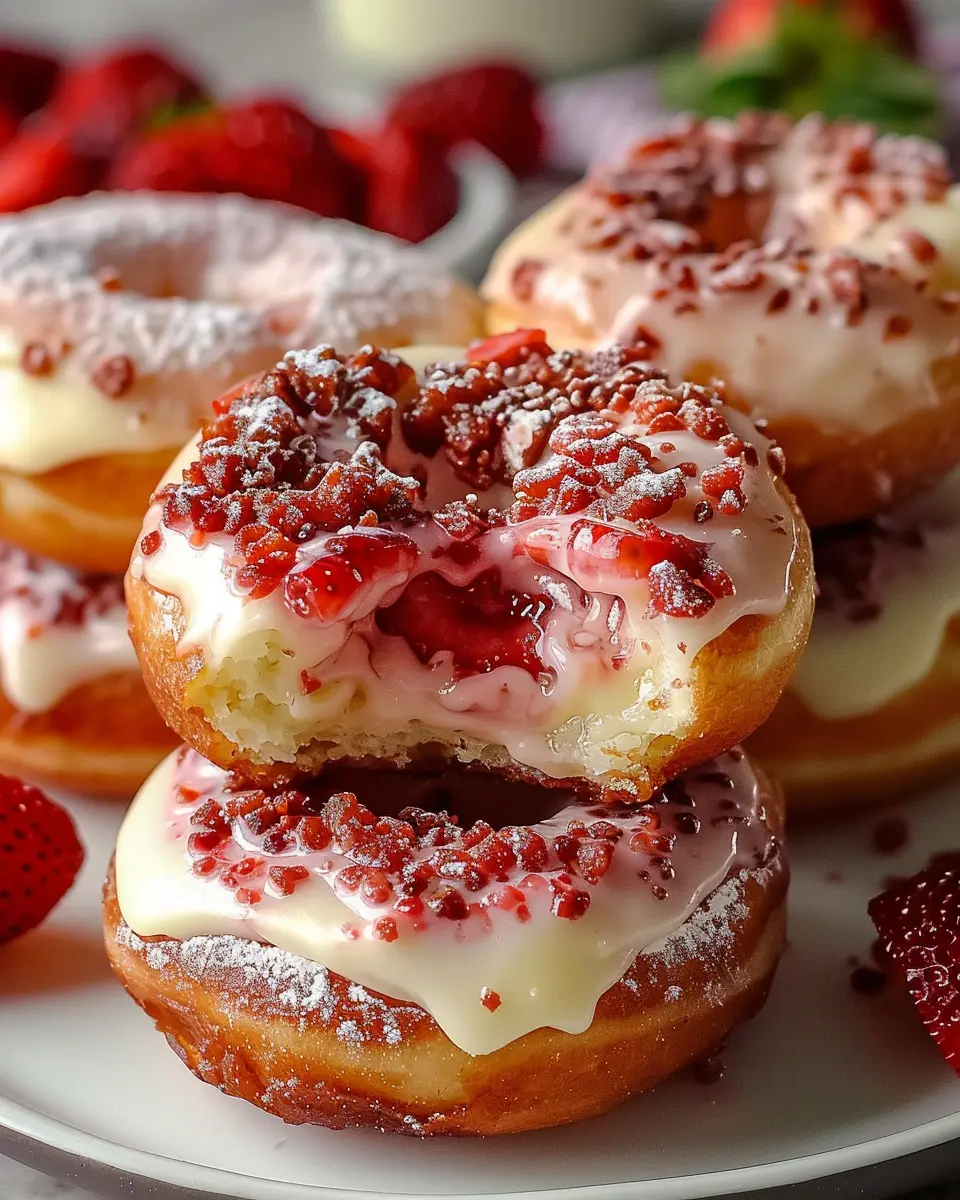 Strawberry Cheesecake Donuts: An Easy and Indulgent Recipe