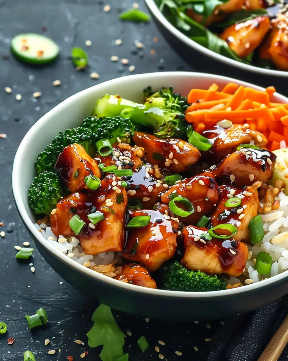 Sticky Chicken Rice Bowls Recipe: A Flavor-Packed, Quick Meal for Any Occasion