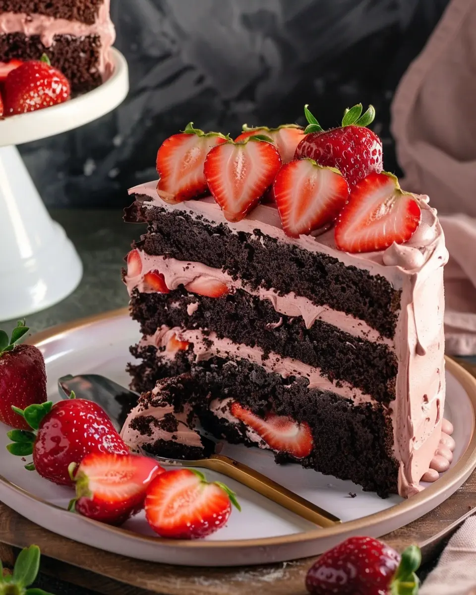 Strawberry Chocolate Cake: A Decadent Delight for Any Occasion