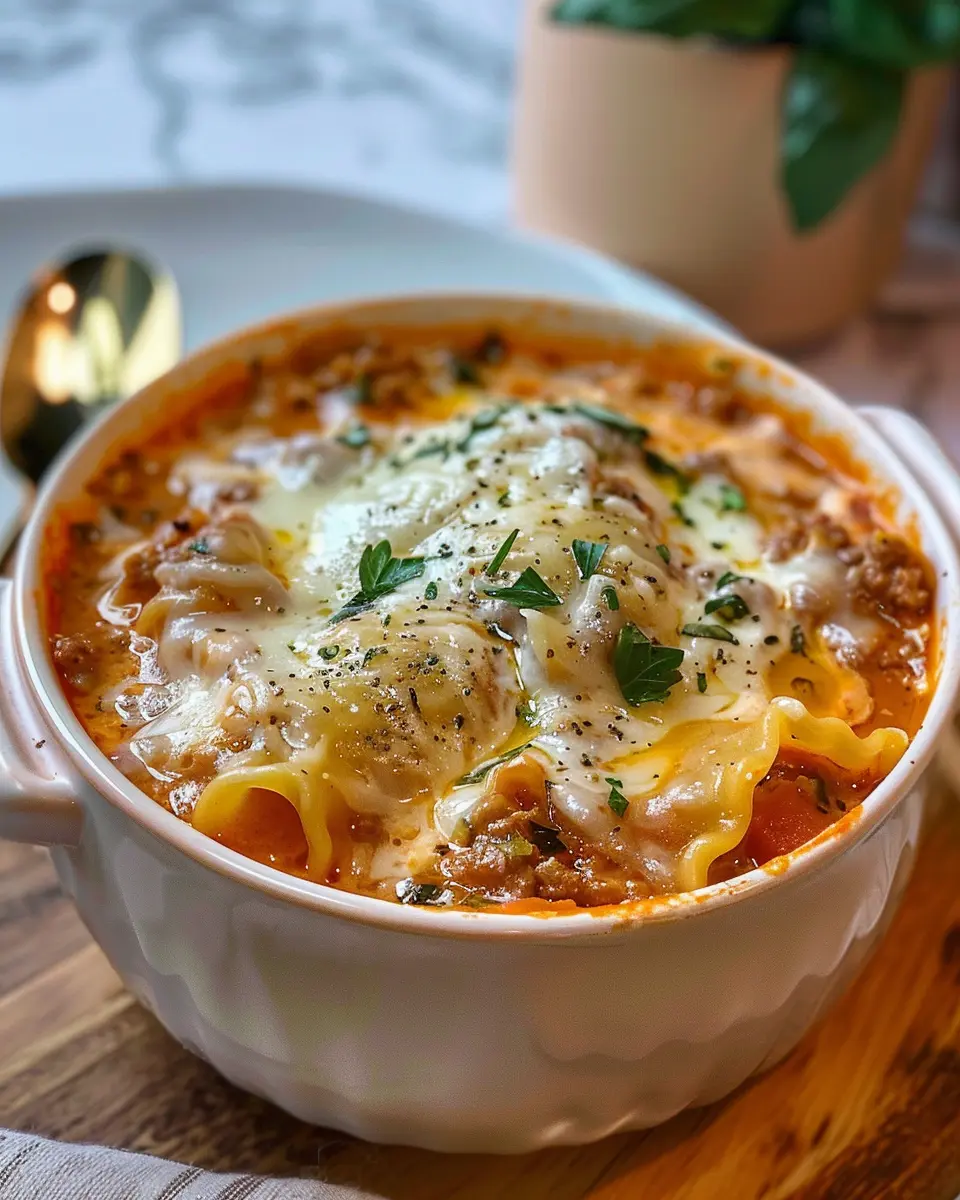 Creamy Lasagna Soup: The Best Comfort Food You’ll Love