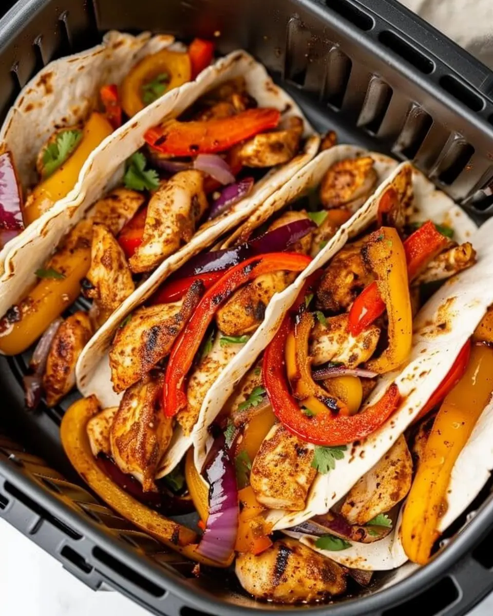 Air Fryer Chicken Fajitas: Easy, Juicy Flavor in Minutes