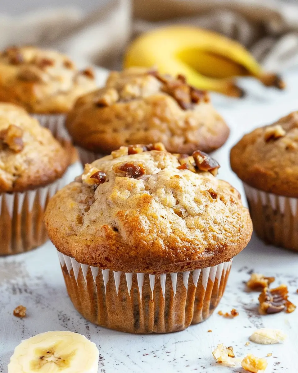 Vegan Banana Muffins: Easy, Moist, and Irresistibly Delicious